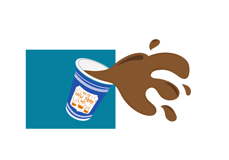 Vector Illustration - NYC Coffee
