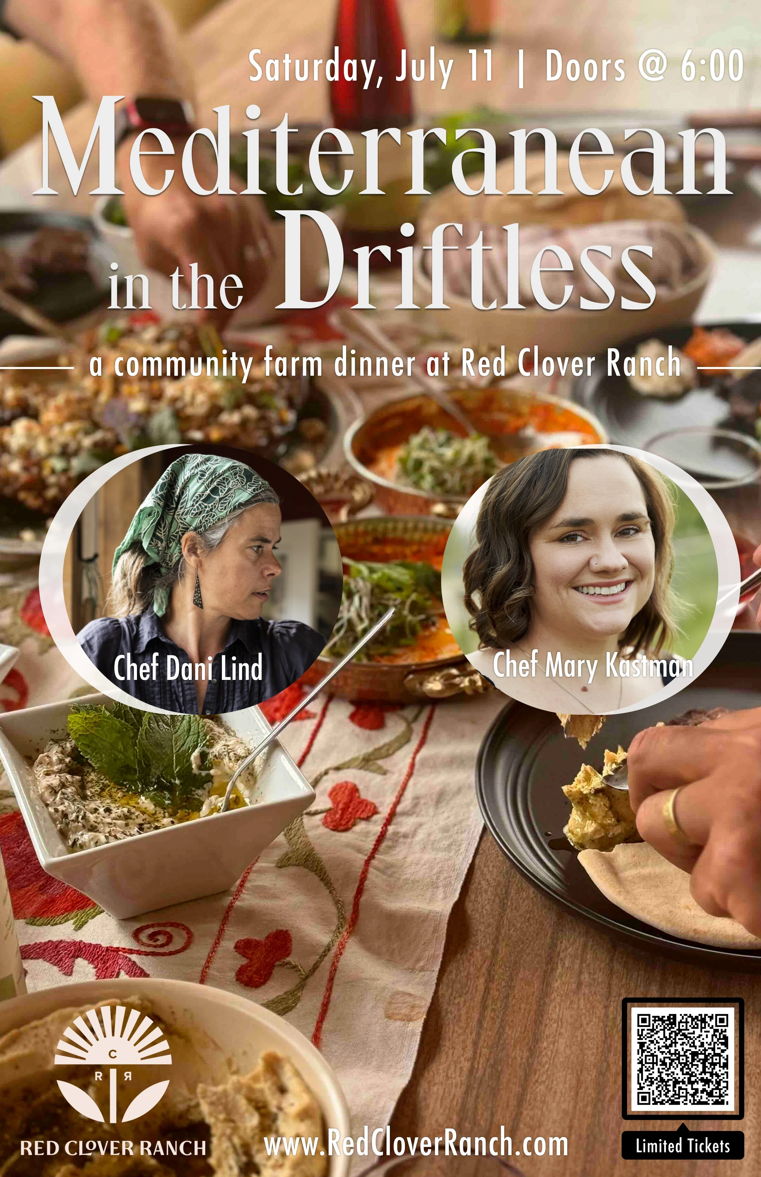 Dispatch from the Ranch: Farm Dinner Saturday July 11th with Mary Kastman and Dani Lind!