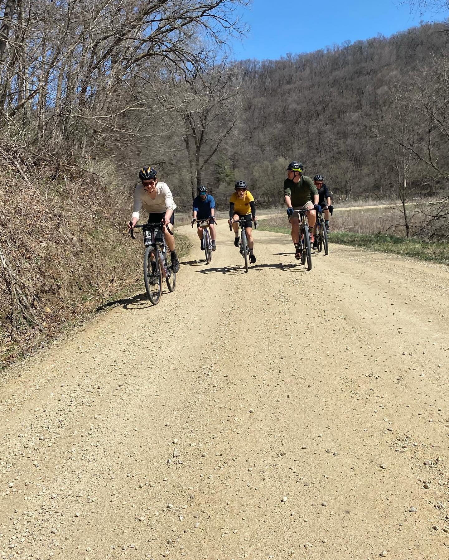 What our bike weekend will be like....June 13-16. All skill levels welcome! Grab a friend of come on your own. Link in bio for more info. 

#redcloverranch
#driftless
#driftlessregion 
#biking
#roadcycling 
#gravelbike 
#driftlesswisconsin 
#driftles