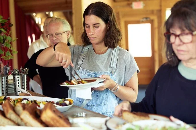 We take eating very seriously here. Farm to table from our amazing local farming community, made with love by Chef Dani and team, and a perfect accompaniment to a great conversation.

#redcloverranch
#driftless
#farmtotable
#retreatcenter
#travelwisc