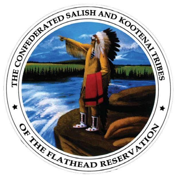 Kootenai Tribe logo.