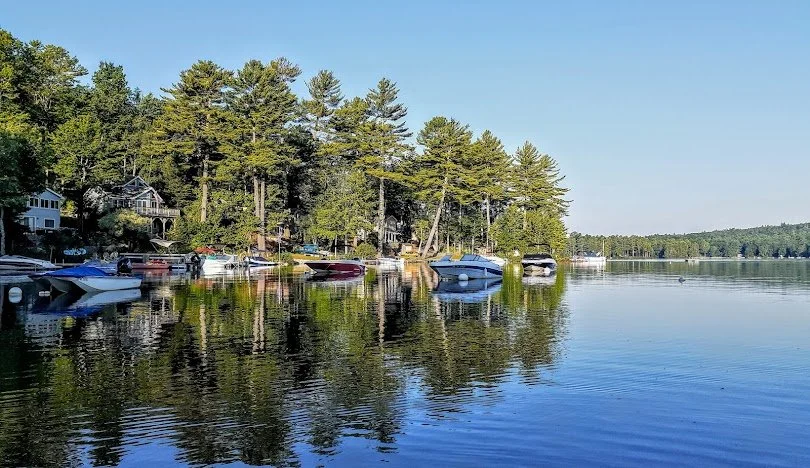 Sebago Lake, Maine.