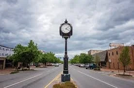 Downtown Edmond, OK.