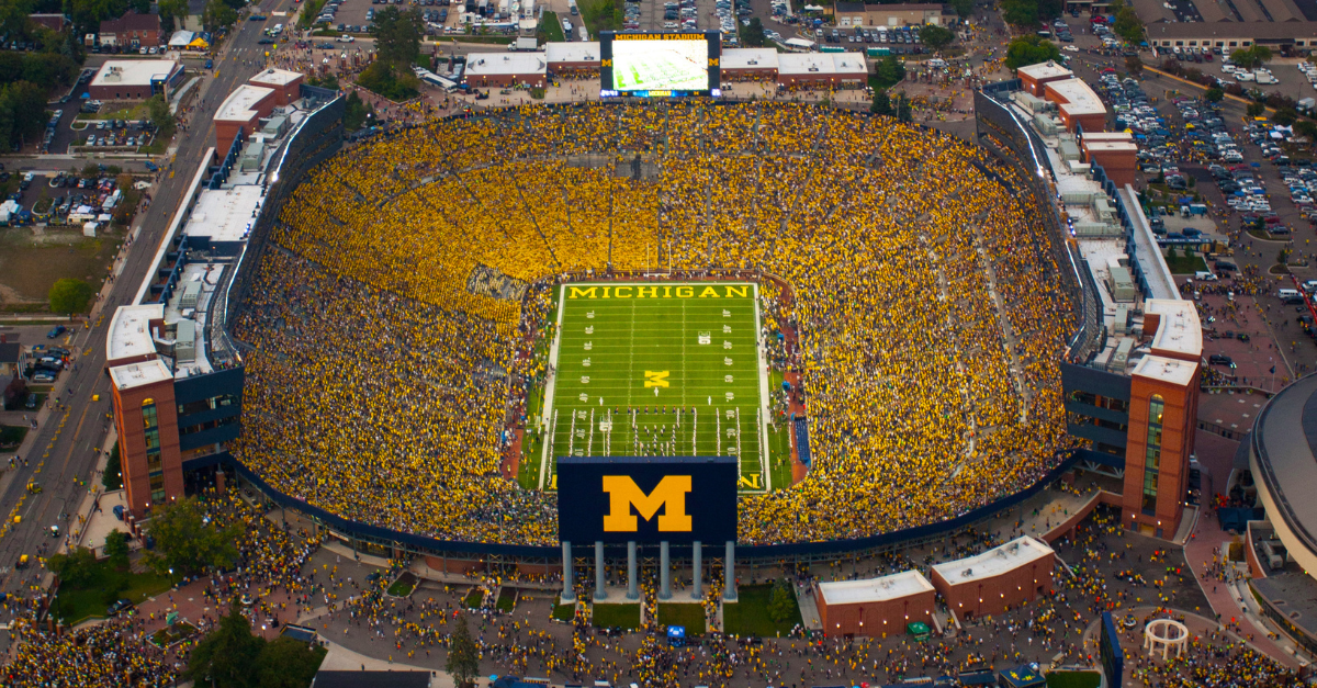 Michigan Stadium.