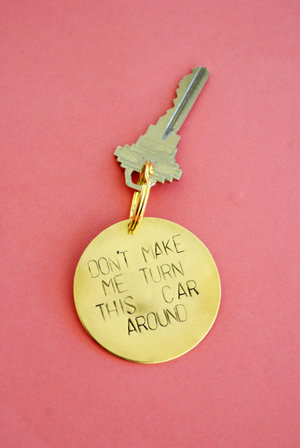 Brass Key Rings Unique Key Ring Maker 7 Styles Pick up the Style 