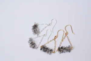 Bonnie Angela CrystalsPearls Curls and Clusters Earrings