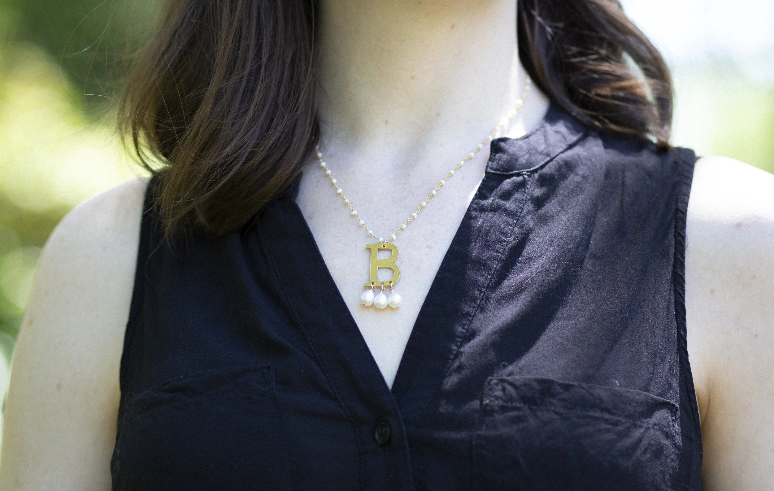 Wear Your Own Monogram in the Style of Anne Boleyn's Necklace
