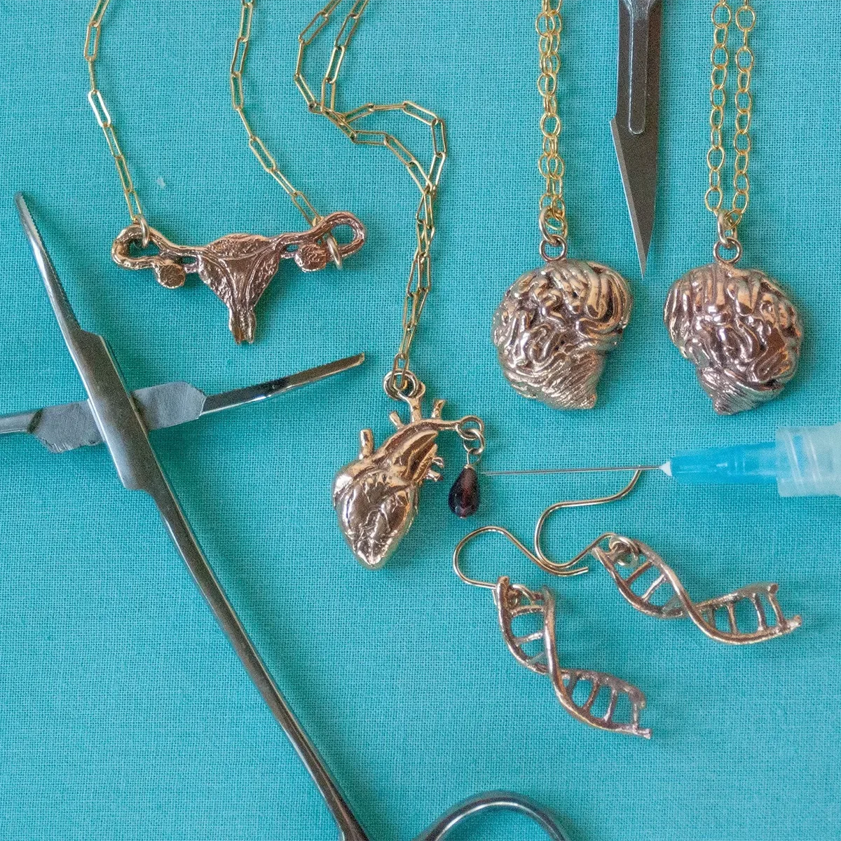The Anatomy Collection: Artisan Handmade Jewelry Inspired by the Human Body and Medical Science