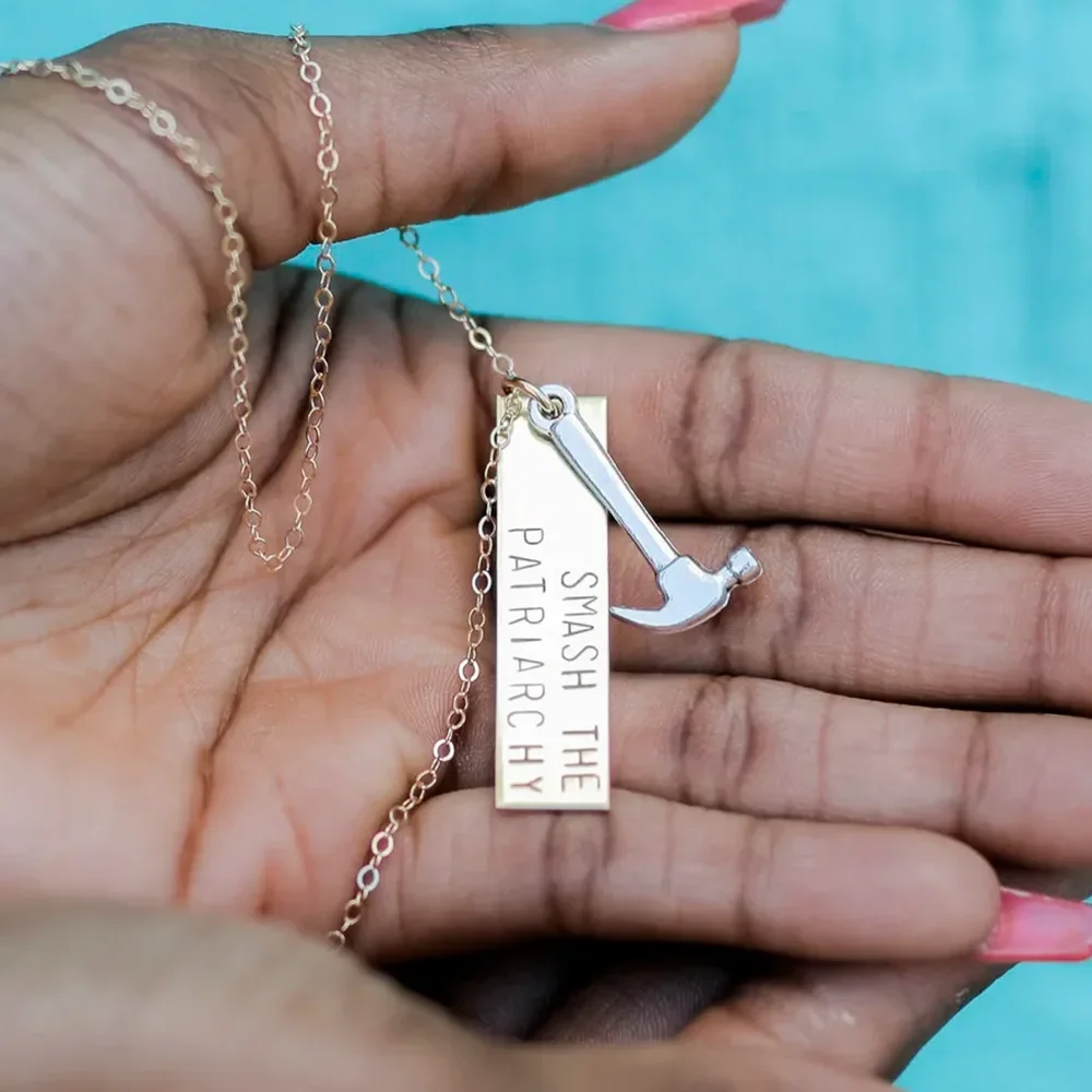 Smash the Patriarchy Necklace