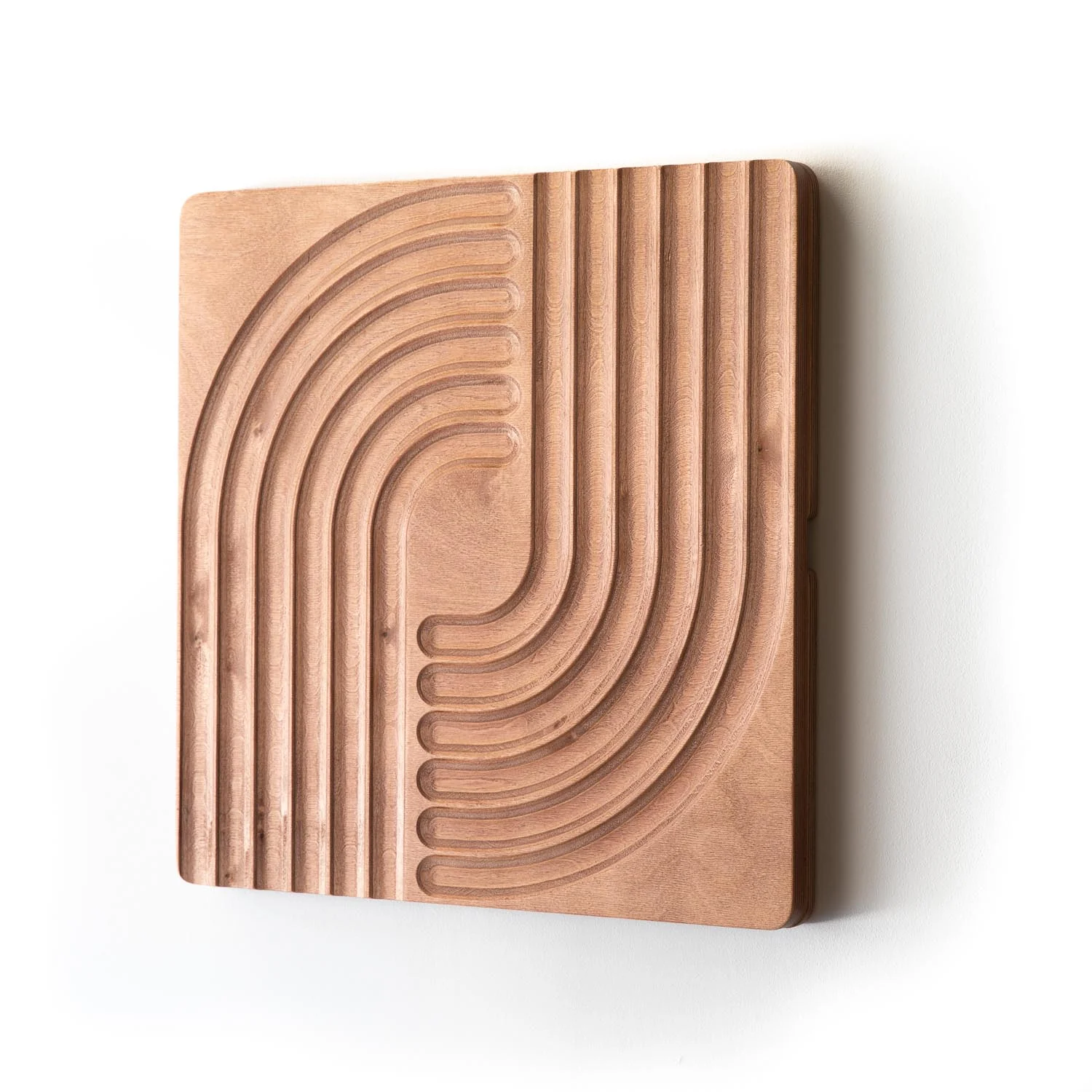 Hitch wall panel in brown