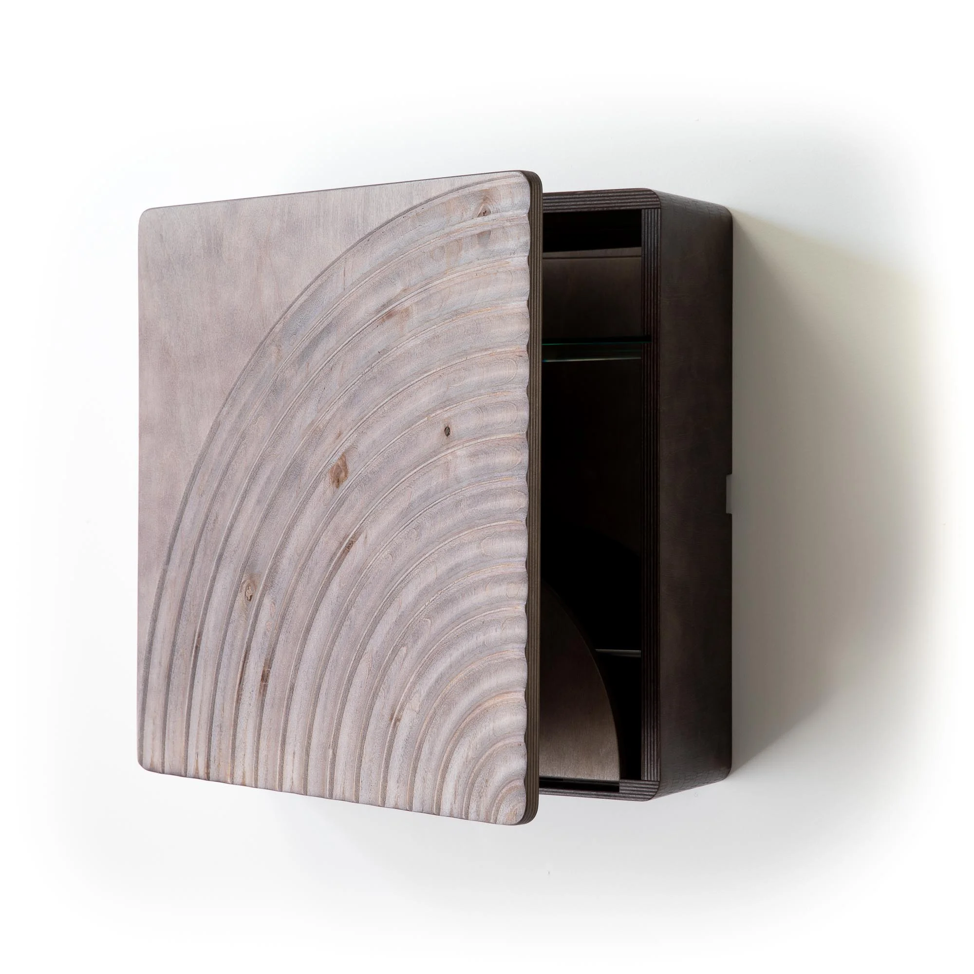 Arch interlocking liquor cabinets