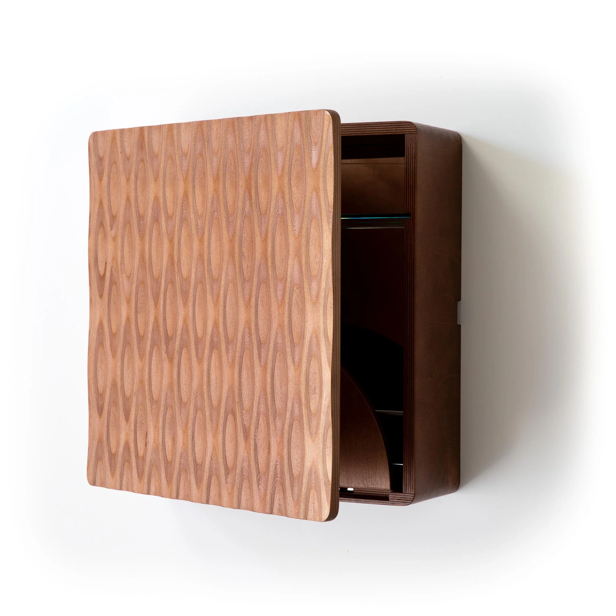 Tiki contemporary cocktail cabinet