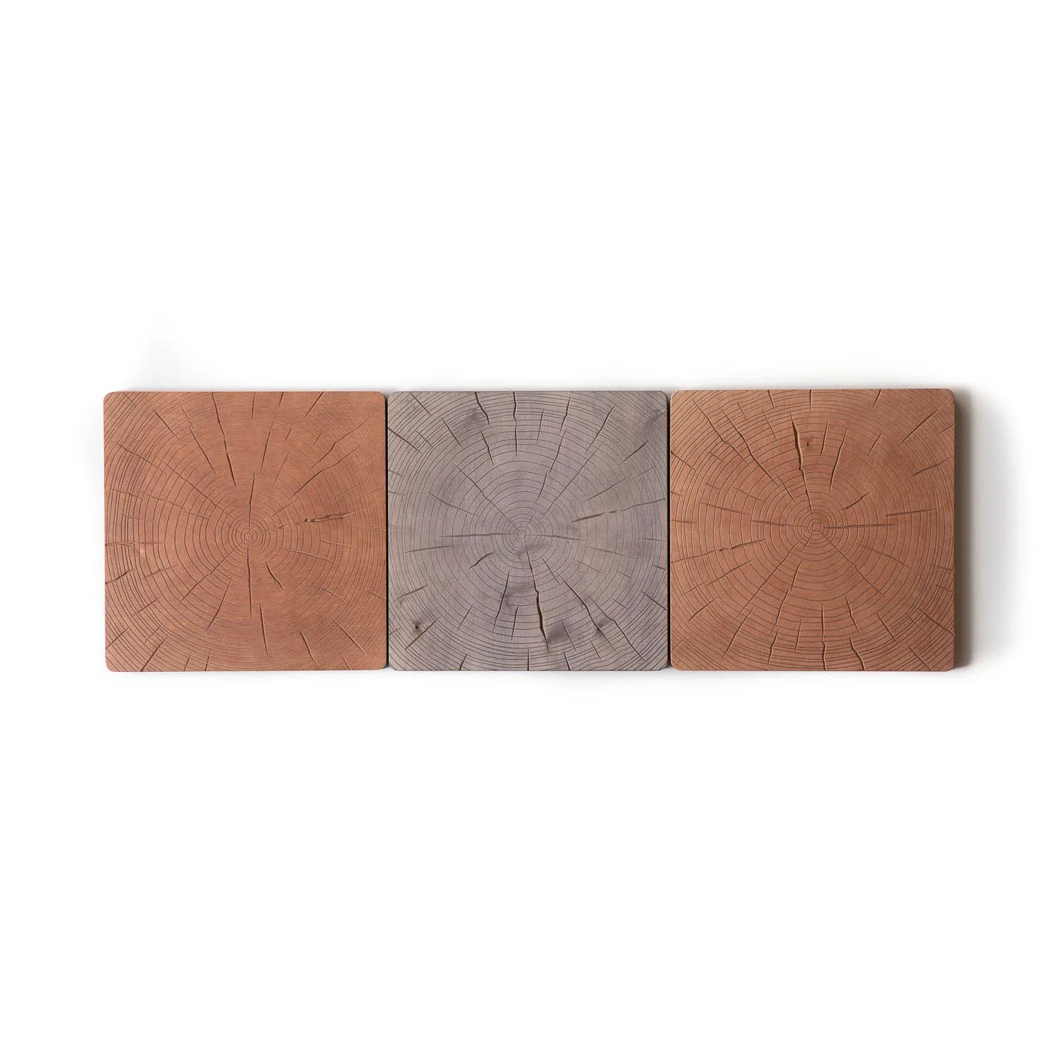 Interlocking Timber carved wall panels