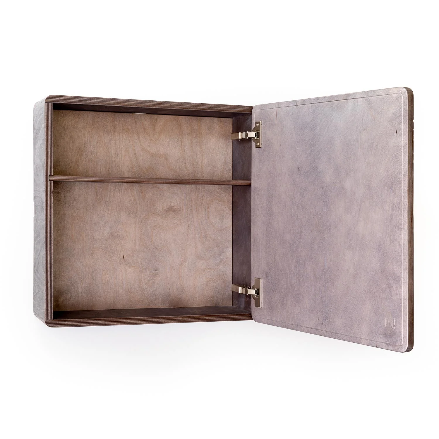 Low profile hanging storage case