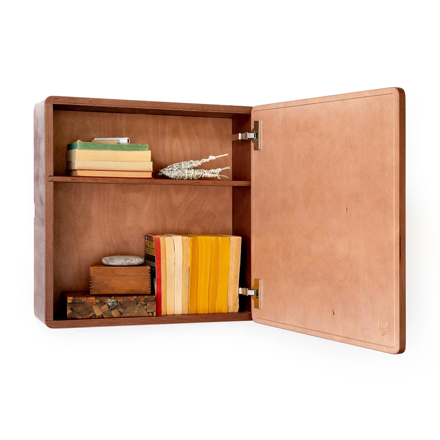Wall-mounted storage case
