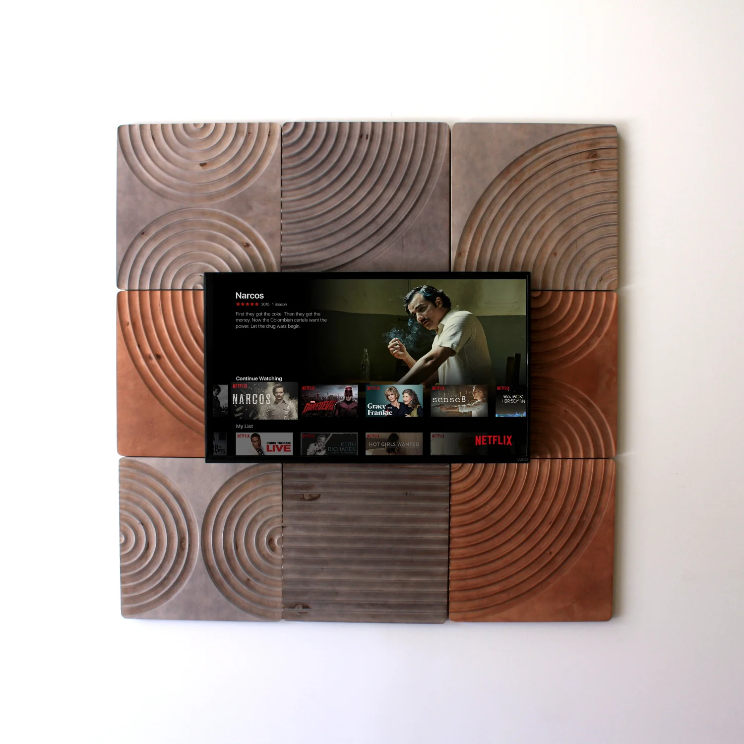 KARVD flatscreen backboard