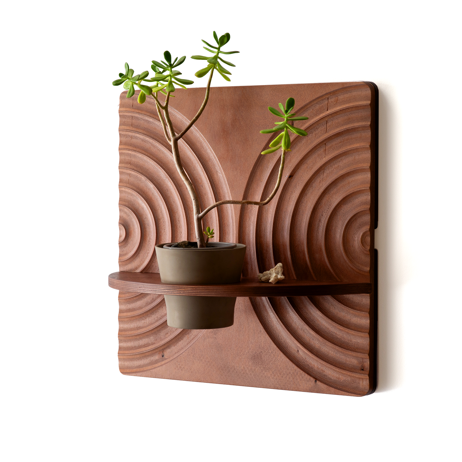 KARVD wooden indoor hanging planter