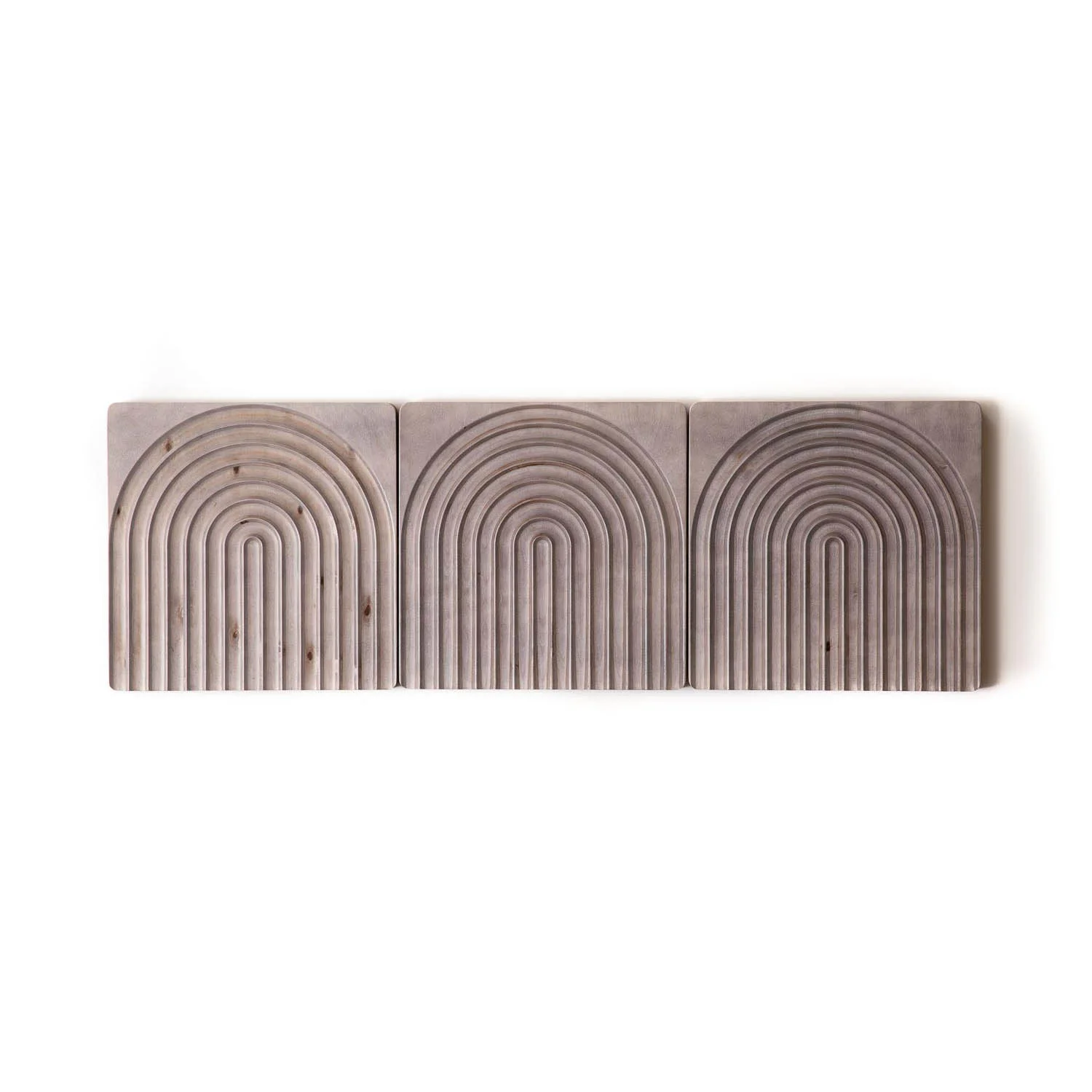 Wood-carved arch art by KARVD Walls