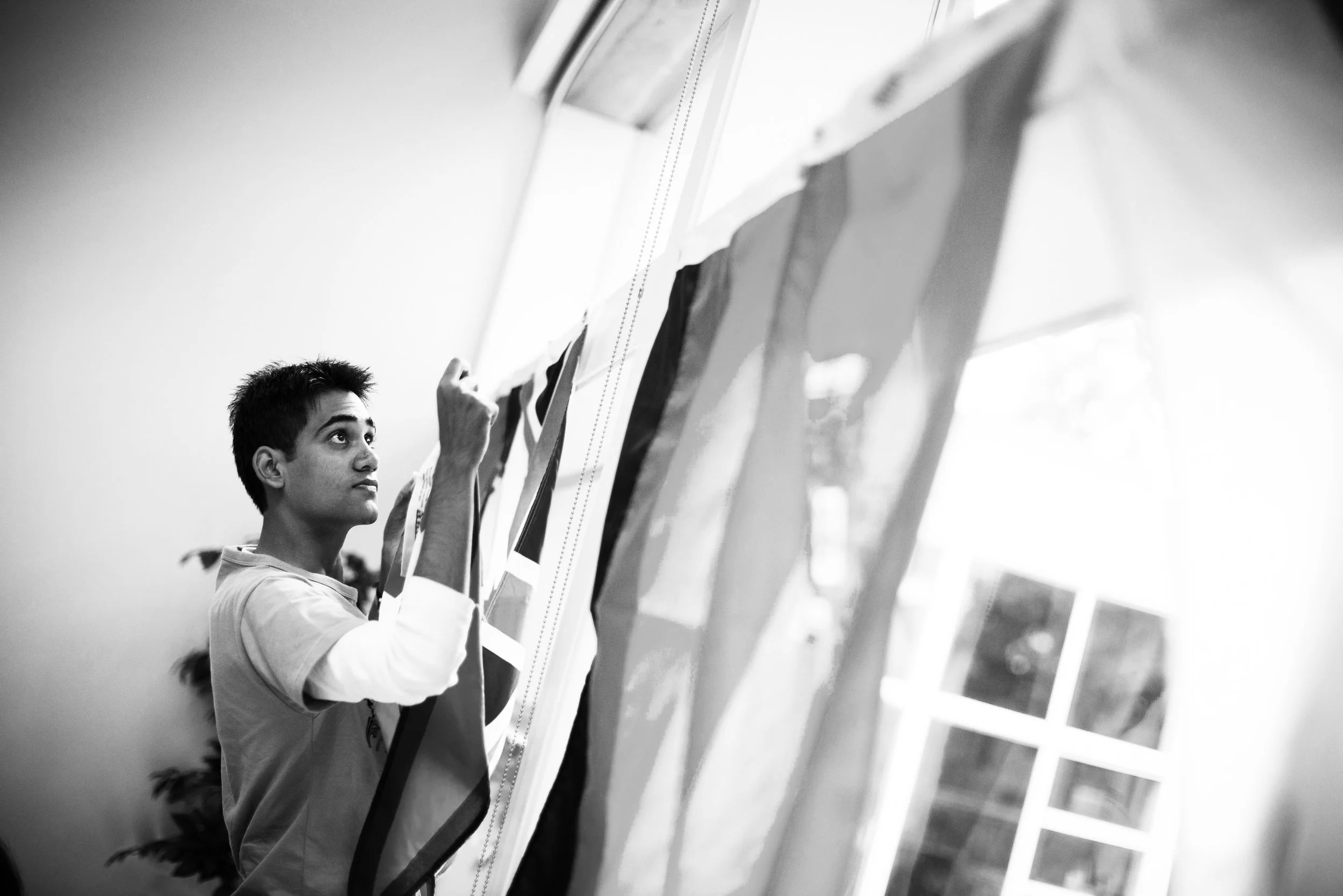 Reedie preparing for International Student Orientation, 2010. Photo courtesy of Special Collections, Eric V. Hauser Memorial Library, Reed College.