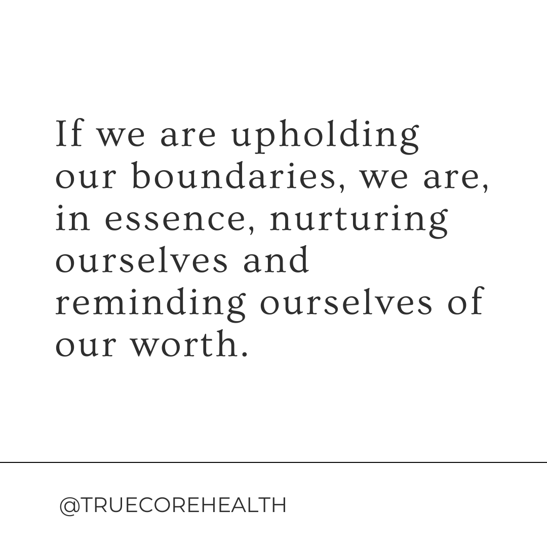 Boundaries