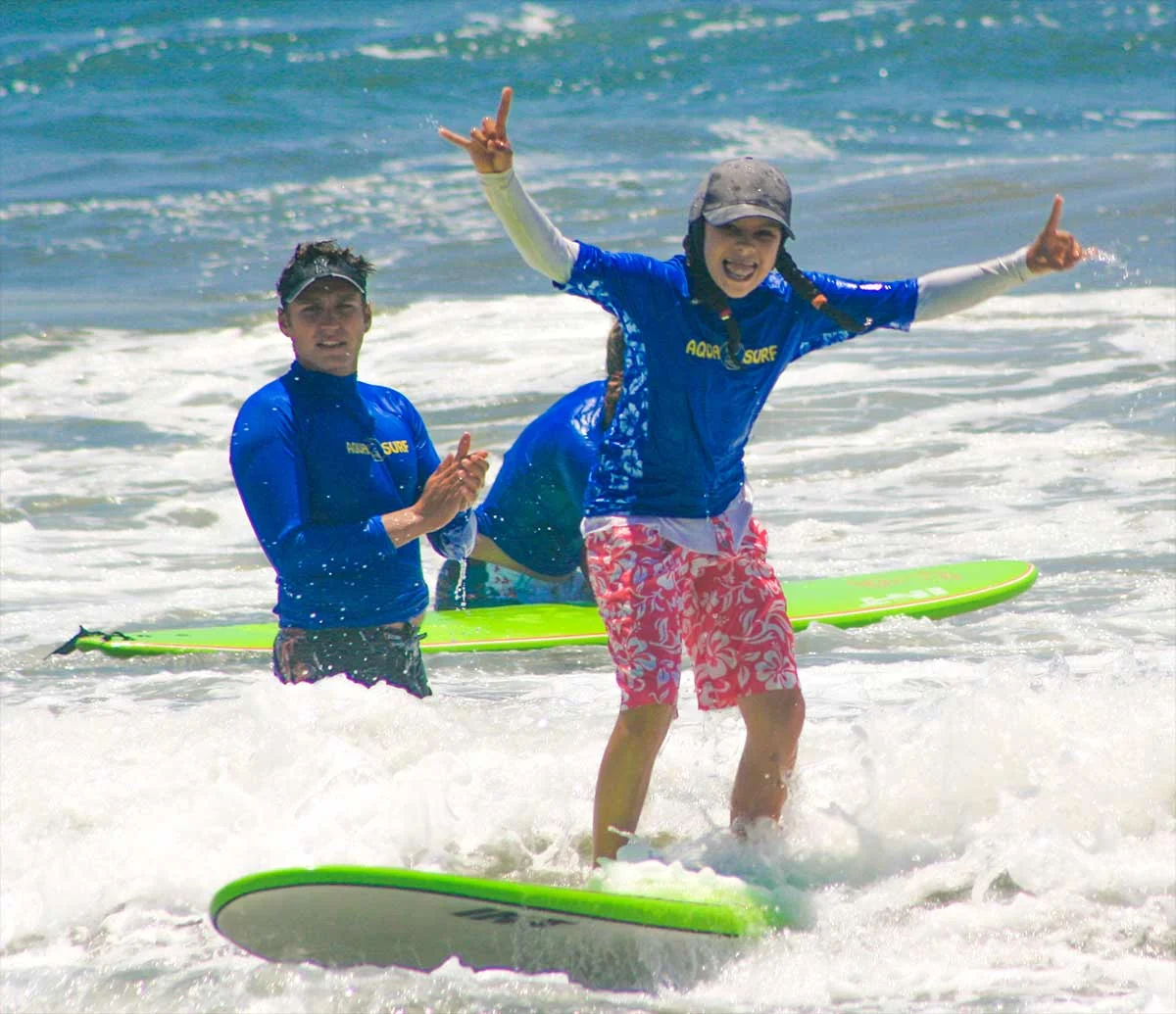 Aqua Surf Lessons in California Redondo Beach Surf Lessons