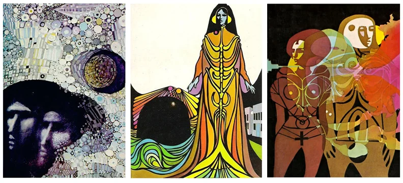 (l to r) Left Hand of Darkness, Furthest, One Million Tomorrows