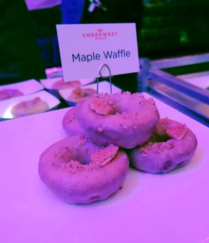 Underwest Maple Waffle Donuts
