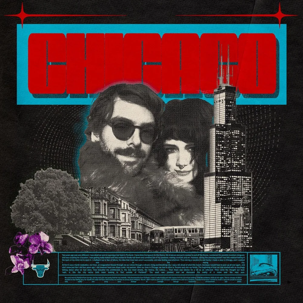 The next move. Chicago! 

I can&rsquo;t wait to meet new people in the music, art, and cocktail scene. Anyone with insider scoops, must see places, people to introduce us to, food to eat, bars and venues to visit, and jobs available (I will be lookin