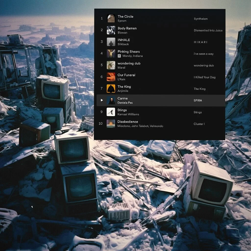 This year was full of bangers. These are my TOP 10 favorite albums that came out this year (in no particular favorited order). 
Spotify link to playlist in my bio or check out these folks independently, they&rsquo;re putting out really great work.
.
