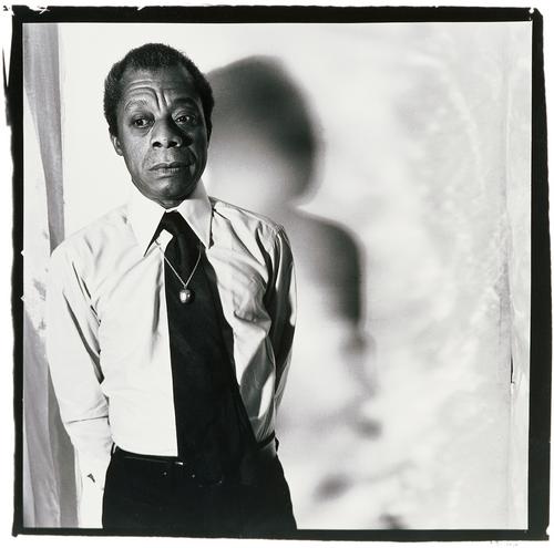 James Baldwin, NYC 1975 // Photo by Anthony Barboza