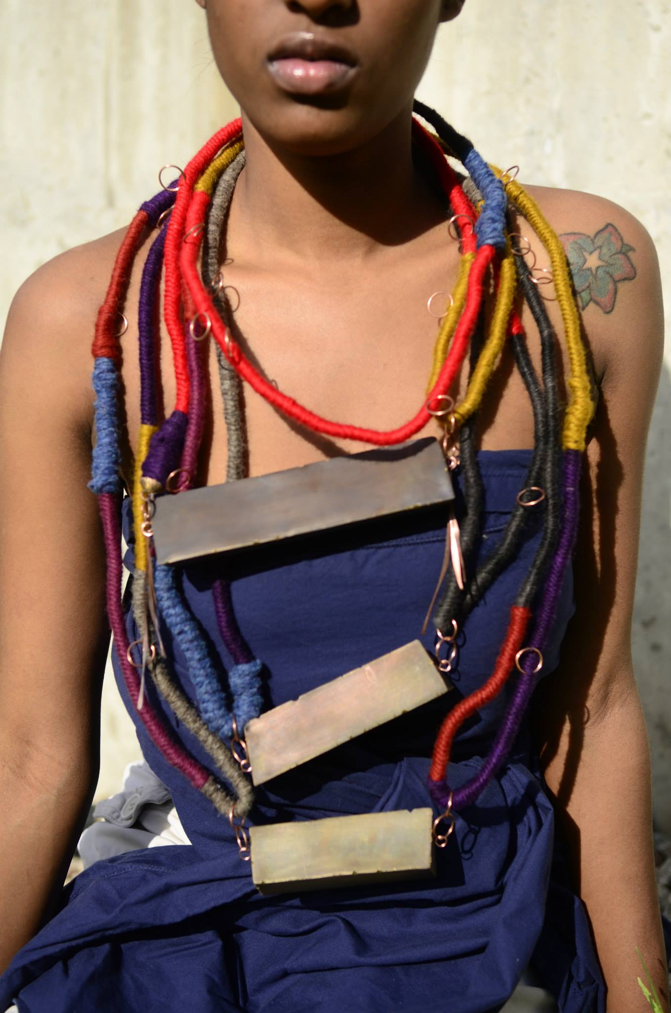 "The Planner" (fiber / metalwork) by Darin Smith