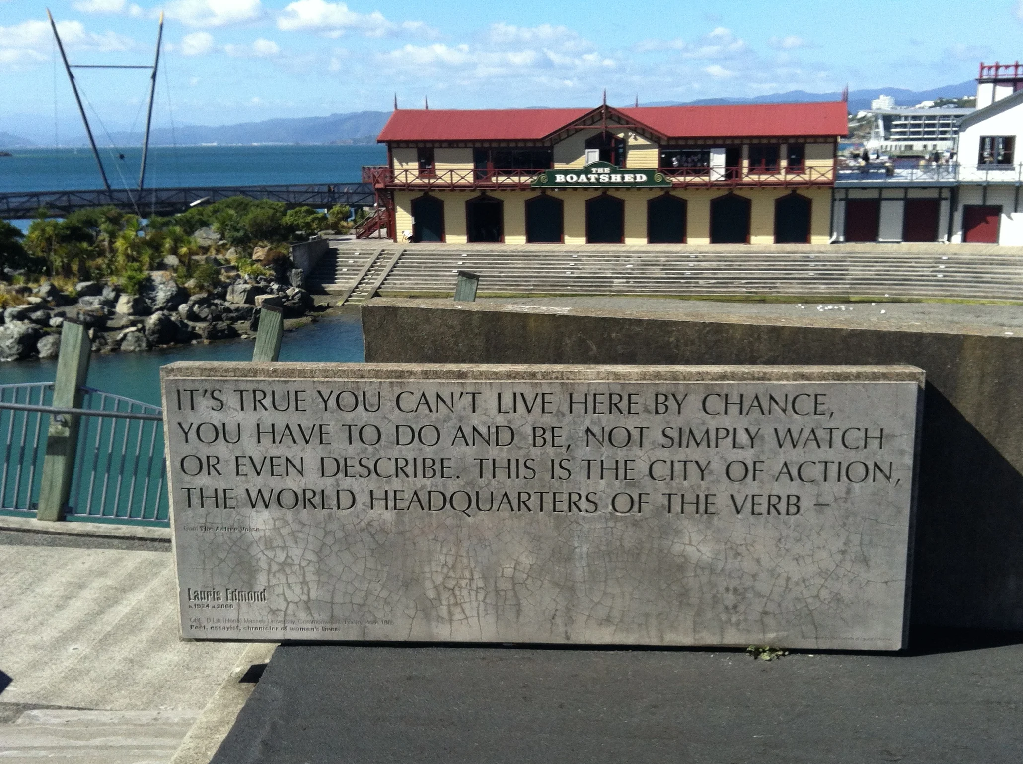 So true. I can't describe exactly how I felt in Wellington, but I guess the best way to sum it up is "alive!"