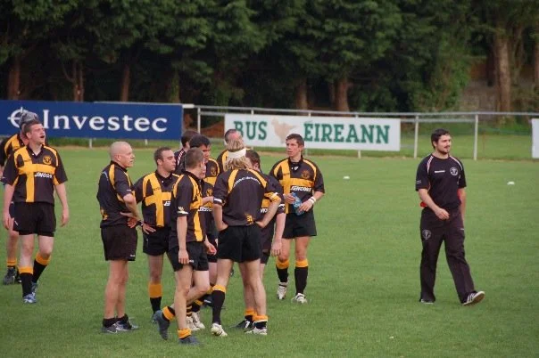 Flashback to my very first rugby game in Ireland where I met Joe.