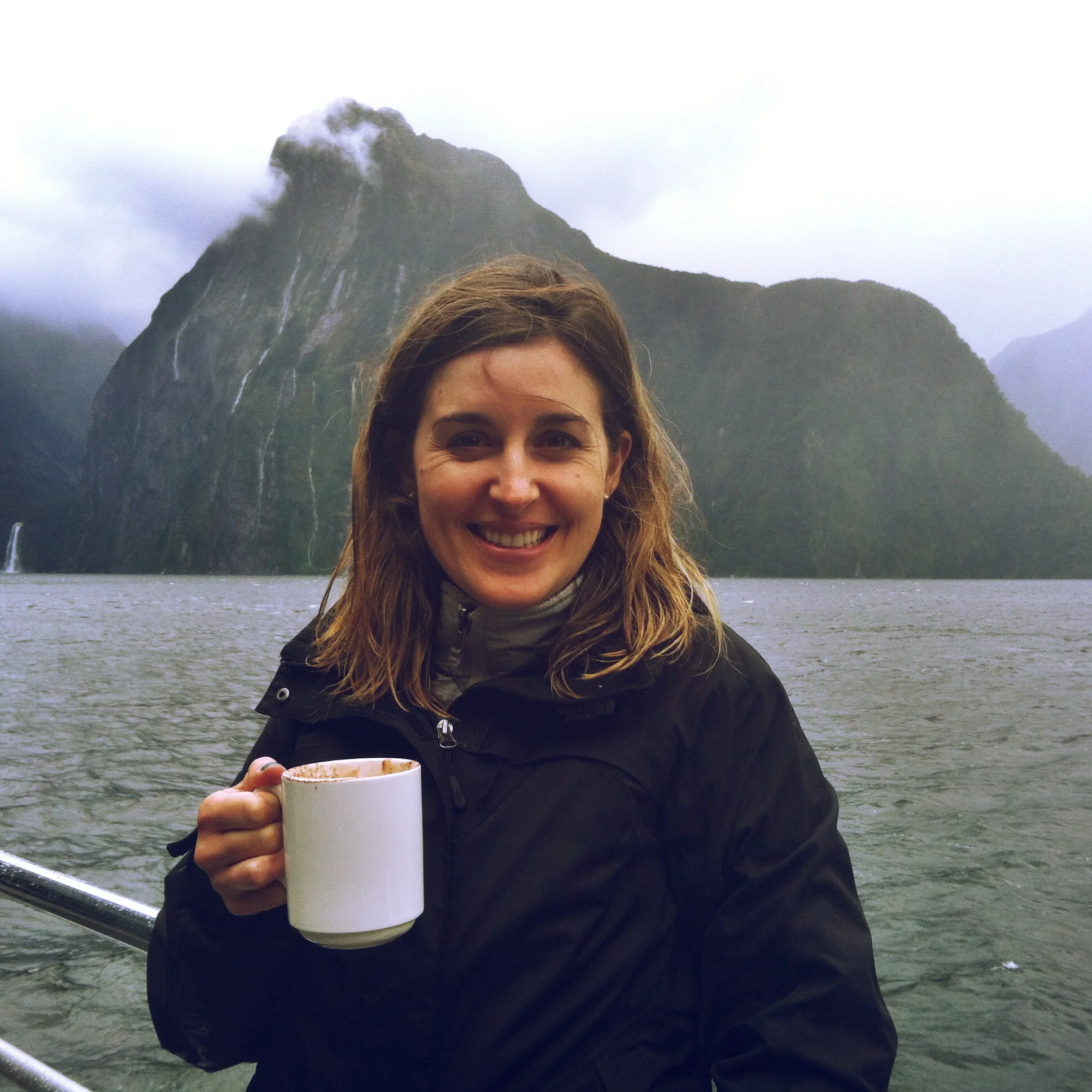 Nothing tastes better than a hot chocolate after kayaking through New Zealand's Fjordland, ya know?