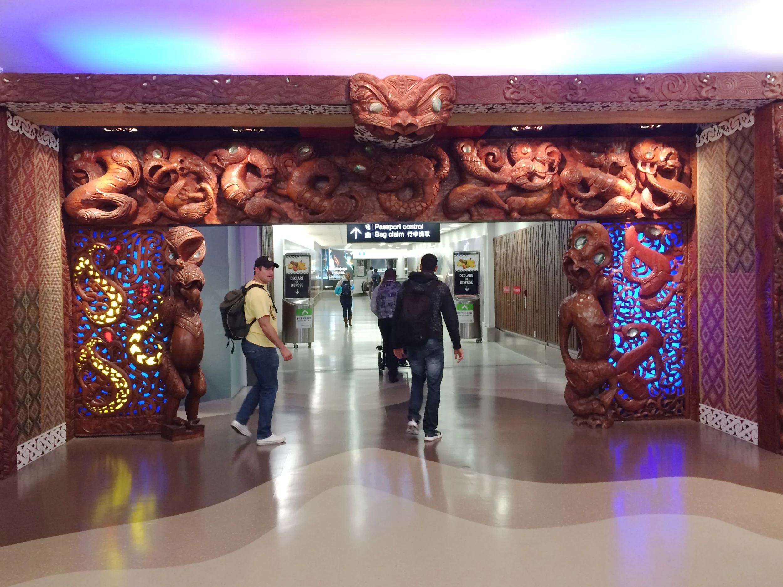 Back 'home' in New Zealand