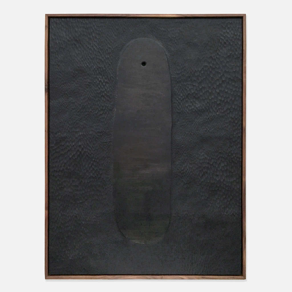 Black Painting (Hole), 2018