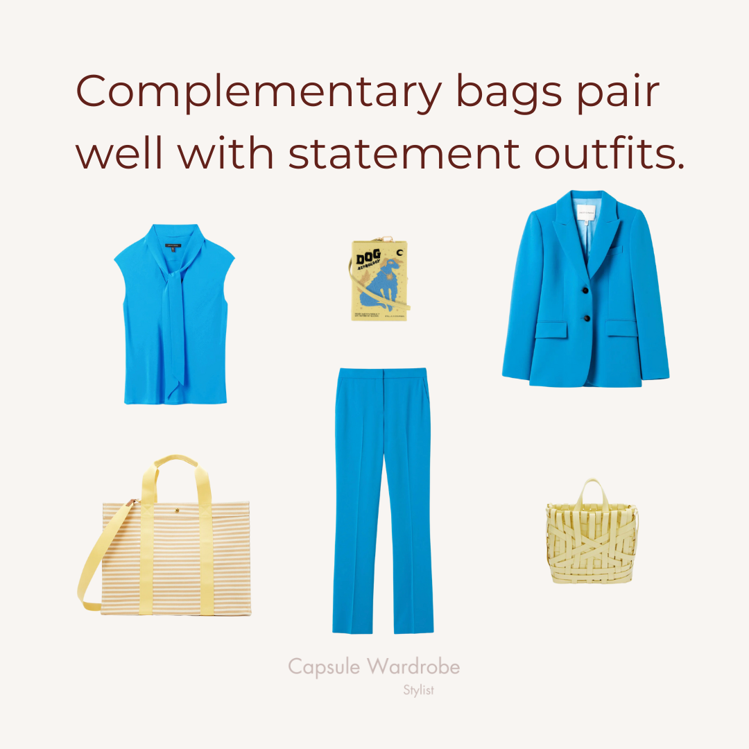 What color handbag should you wear with your outfit? — Capsule Wardrobe Stylist