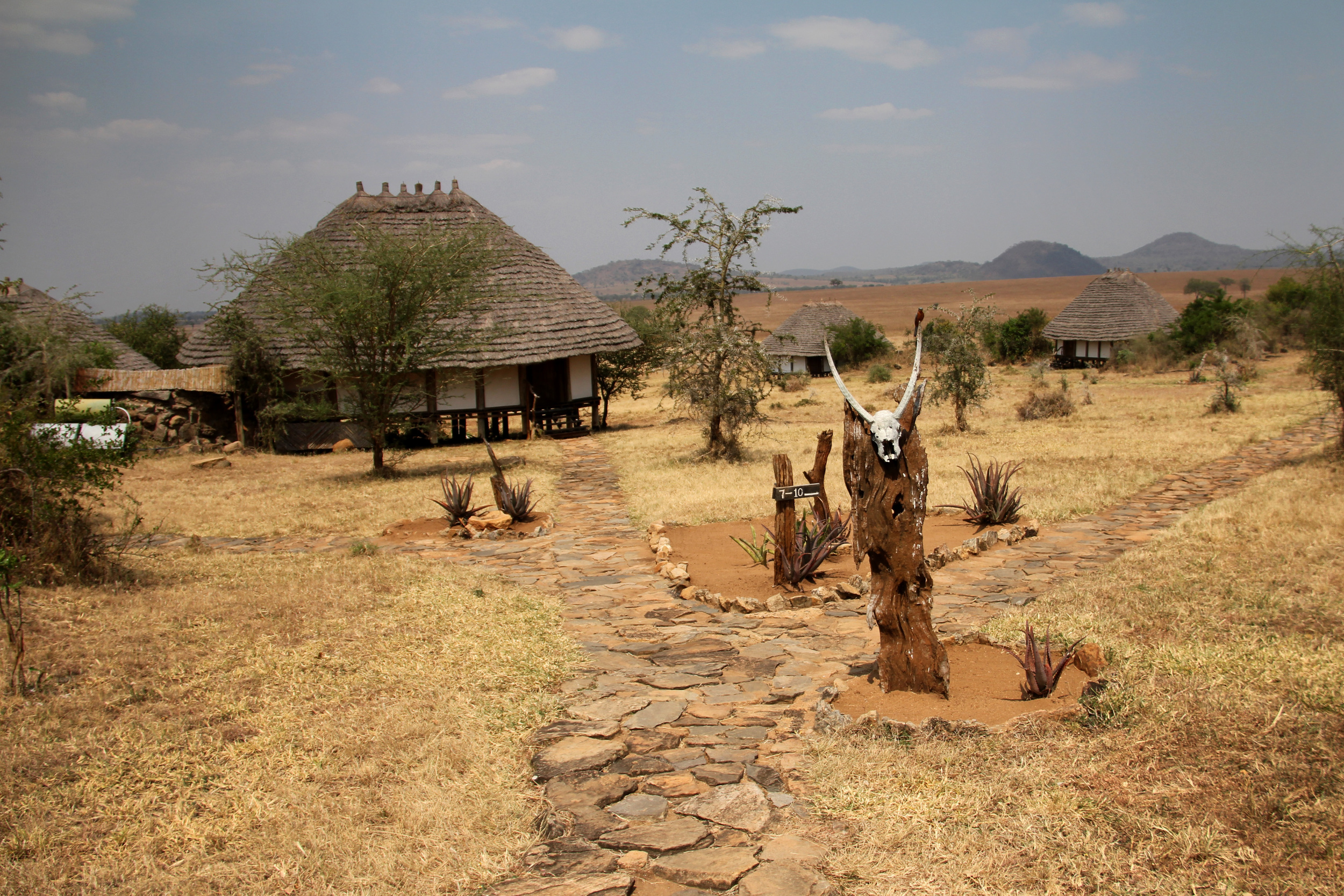 Safari lodge, Uganda