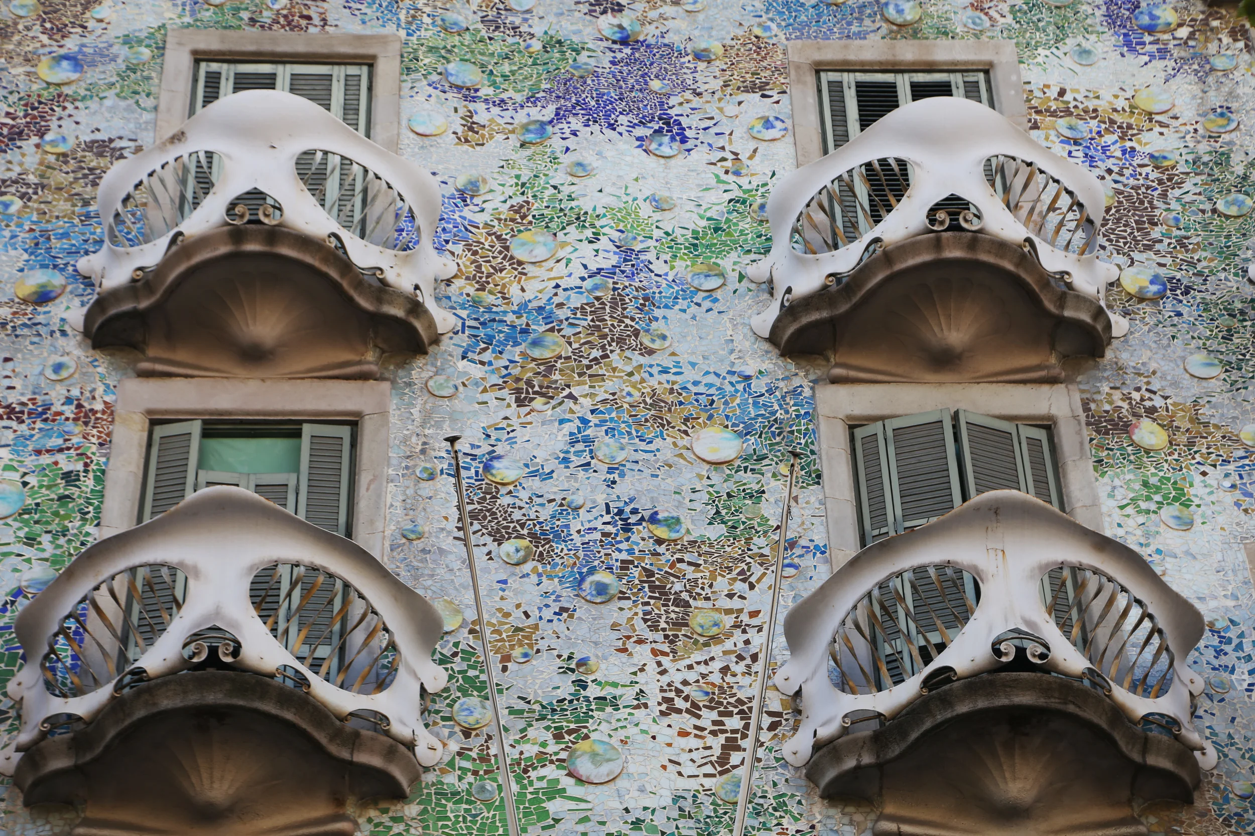 La Pedrera and Casa Batlló: Barcelona, Day 3