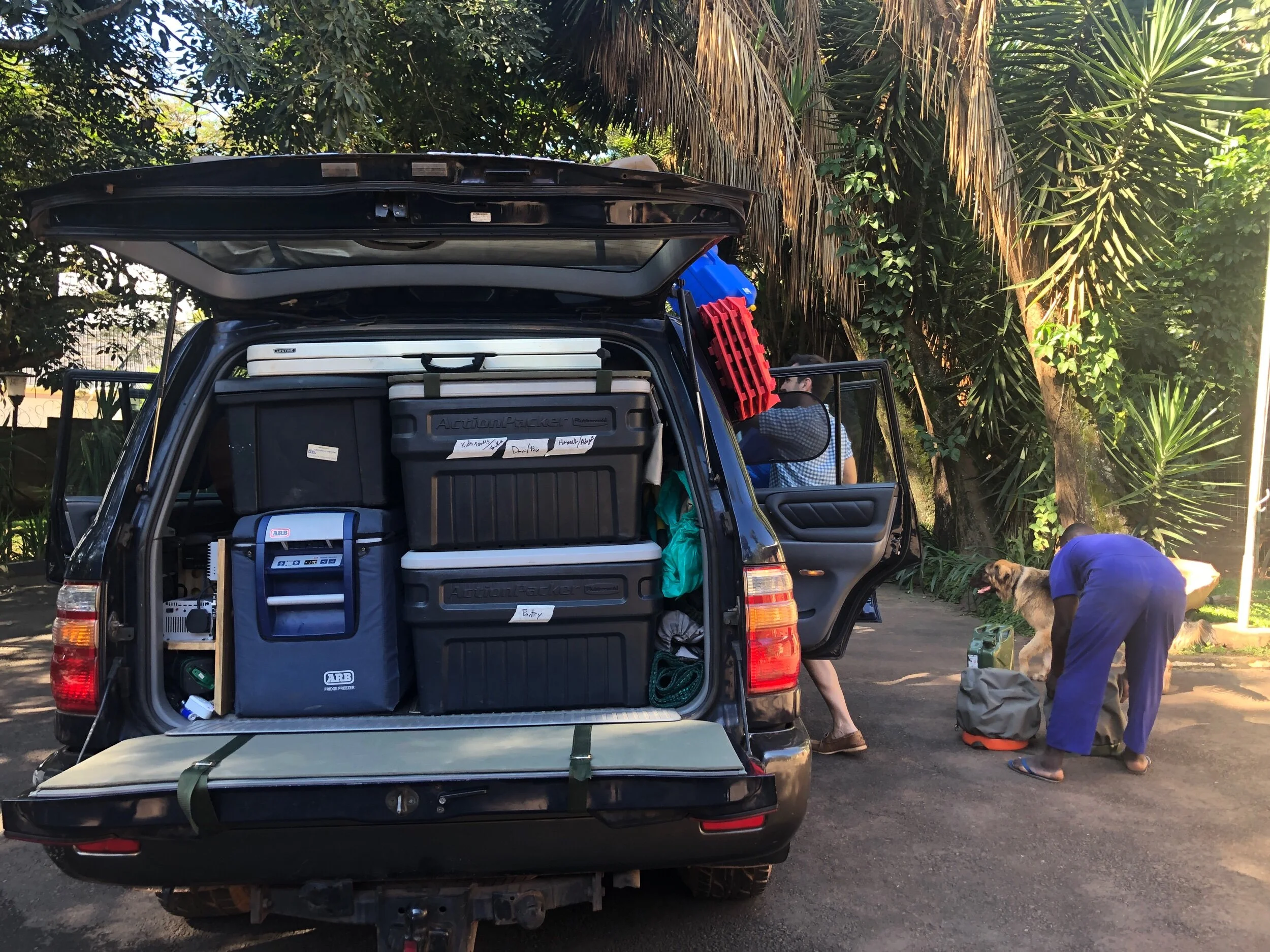 The things we carried: Packing to overland Kenya with children