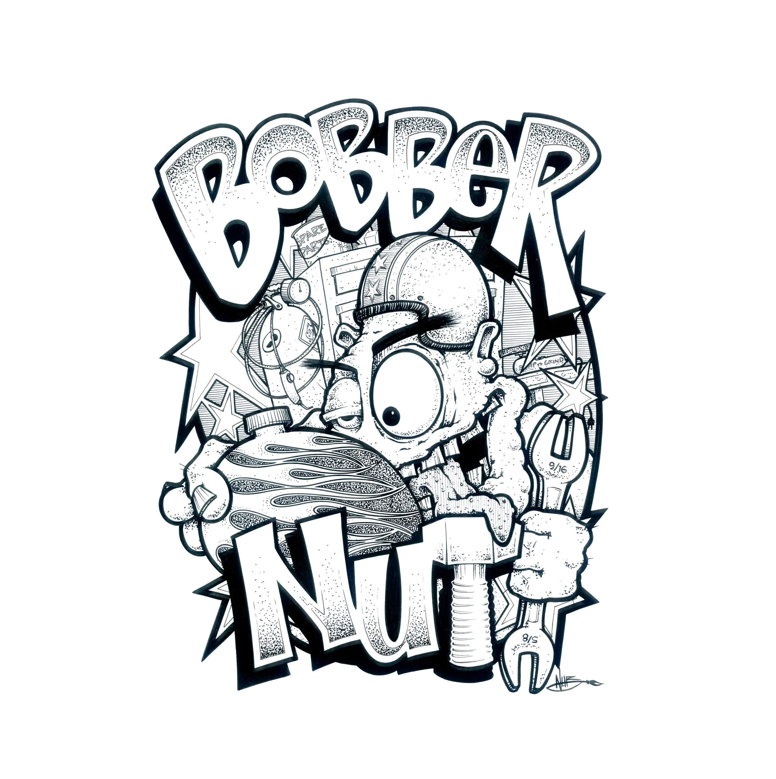 Bobber Nut
