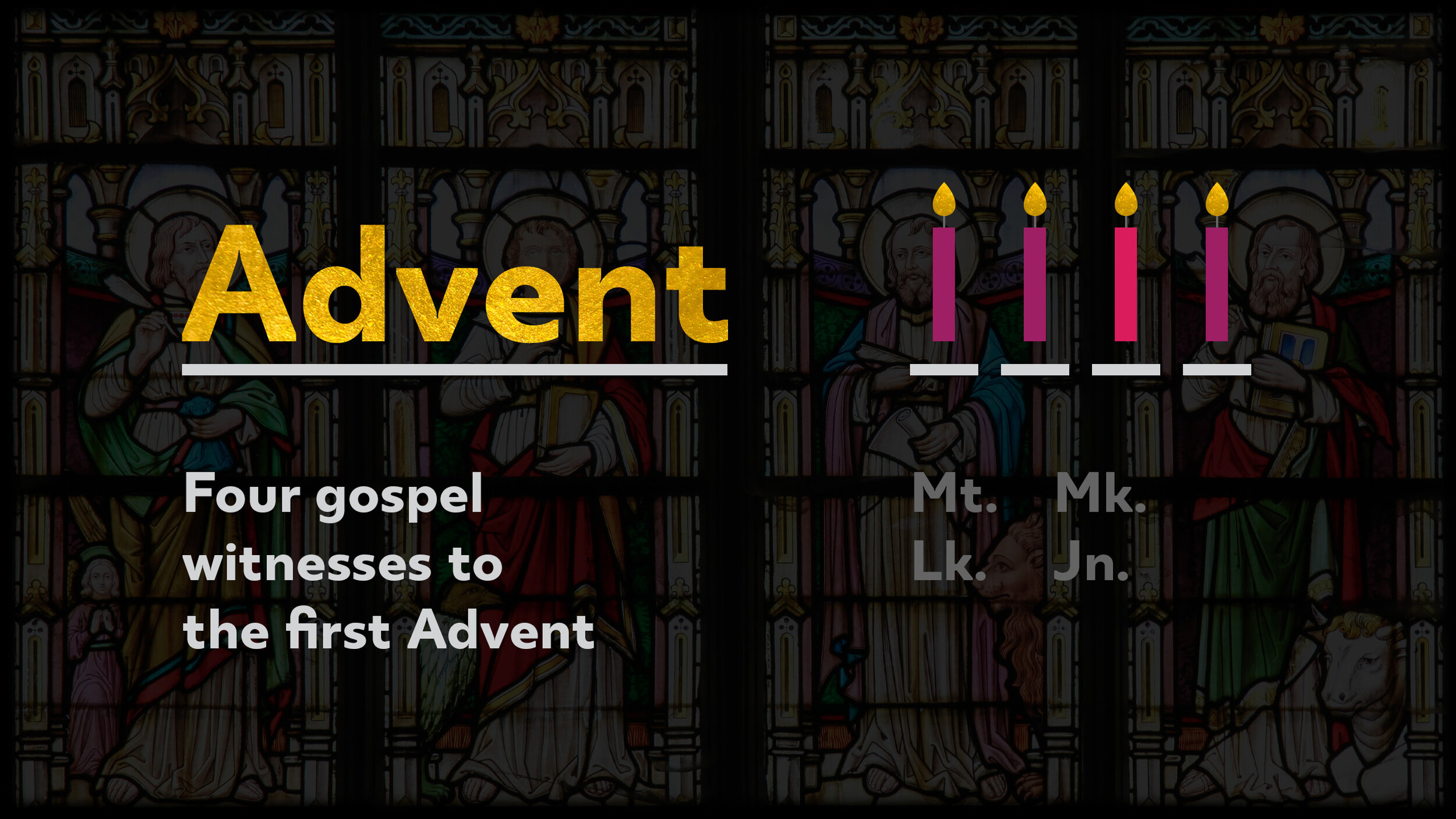Matthew's Witness to the First Advent