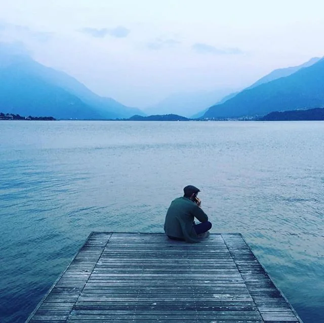 Yearning for some FRESH air. Back in the Como days with my g @eaviso