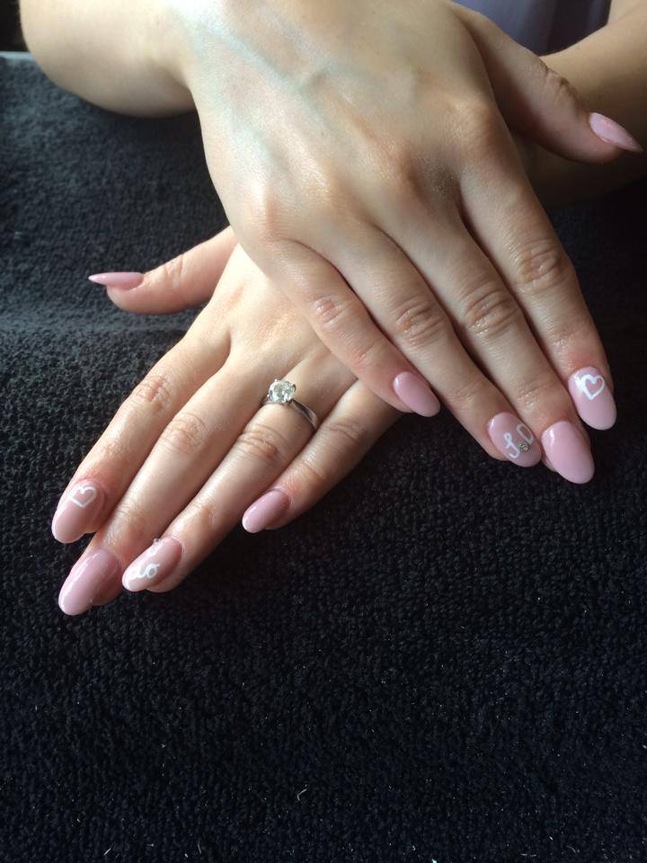 More Bridal Nail Art. 