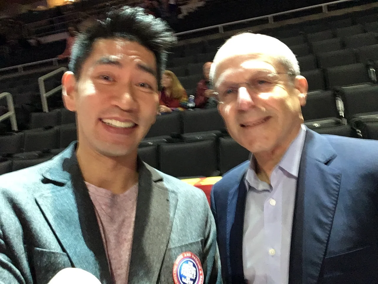 The big boss! Kenneth Feld! He remembered me!