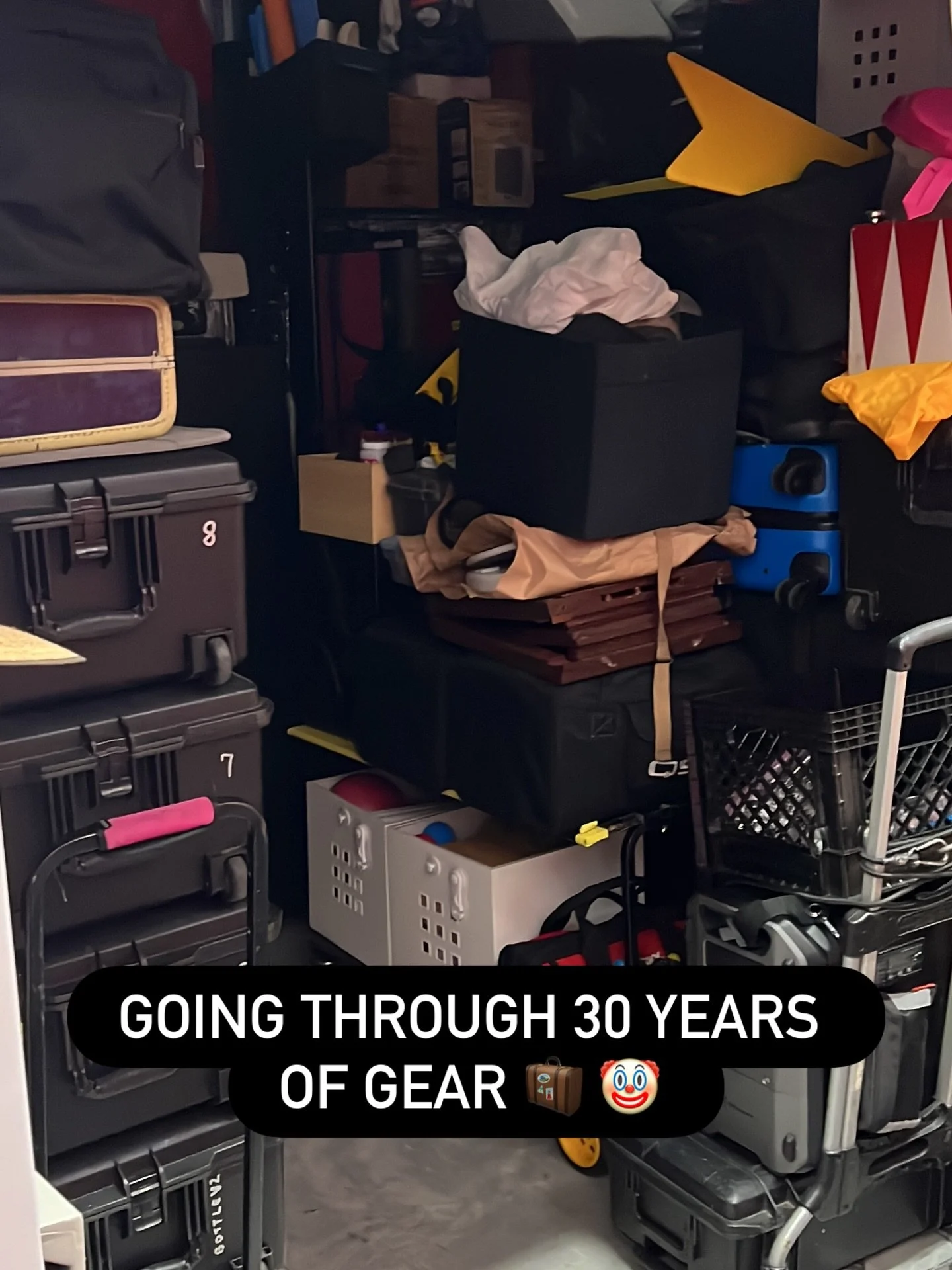 2nd Correction: Maybe it was both? Hahah 

Corrected: It was a briefcase show! Mark brought up the &ldquo;What&rsquo;s your briefcase show?&rdquo; - at the time, me with 25 cases 😆 

Medically cleared, travel set. 🛳️

In one week, I&rsquo;m off on 