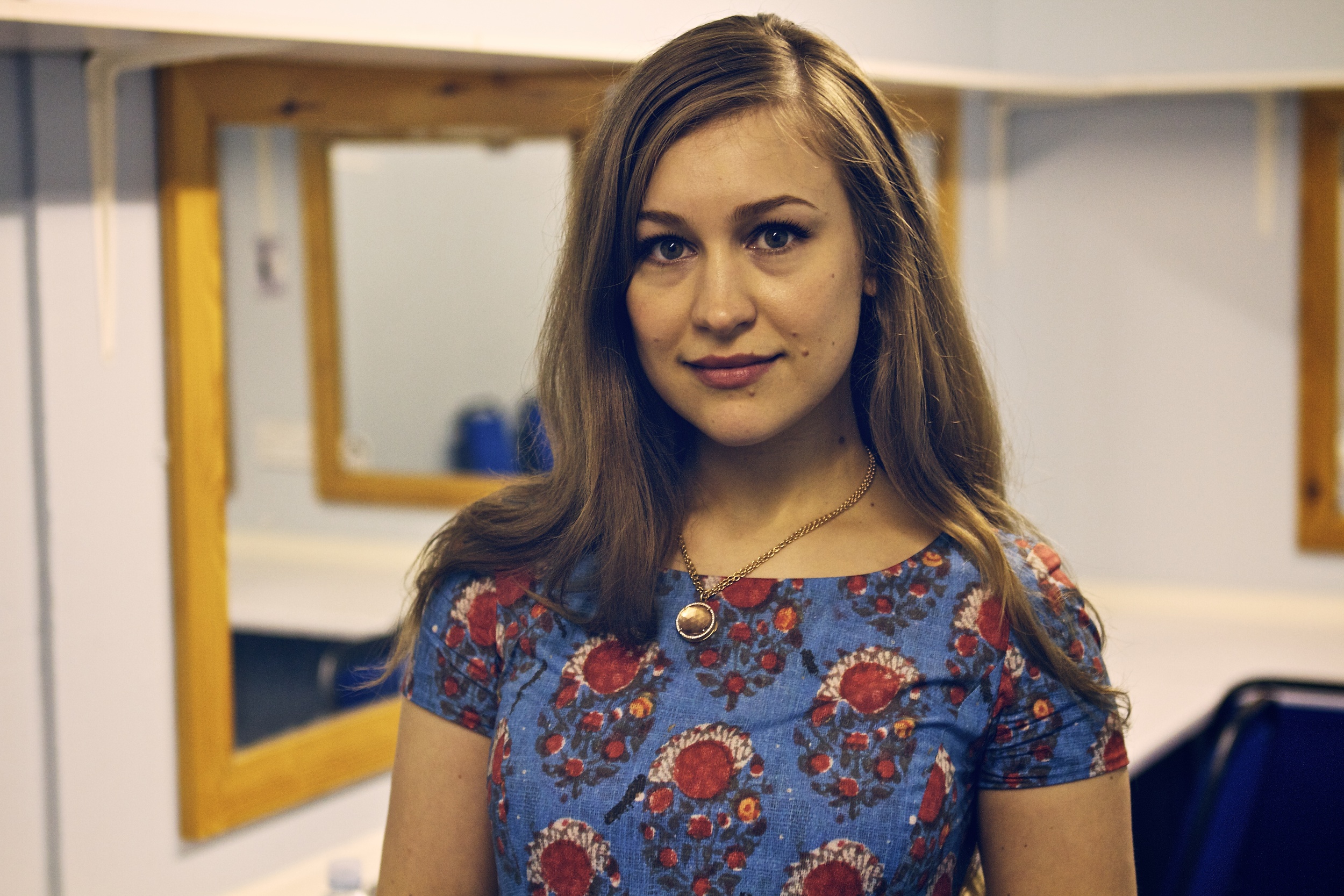 Joanna Newsom, backstage after her second show at ATP. Worth the trip for this photo alone..jpg