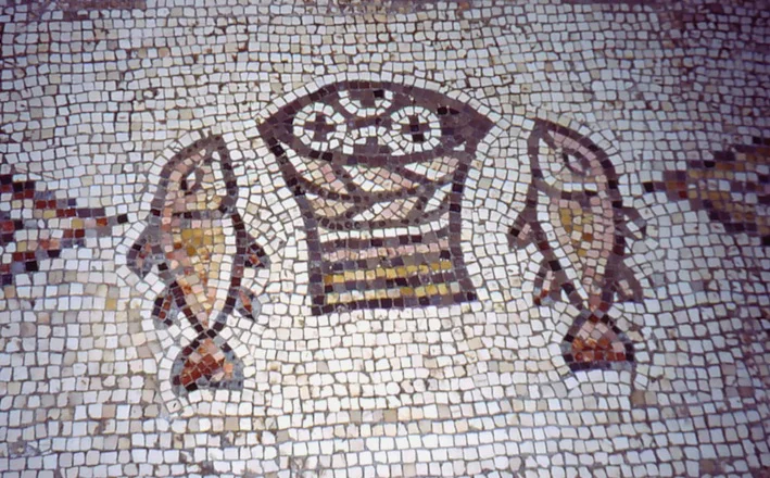Bread and Fish , from Art in the Christian Tradition, a project of the Vanderbilt Divinity Library, Nashville, Tenn.