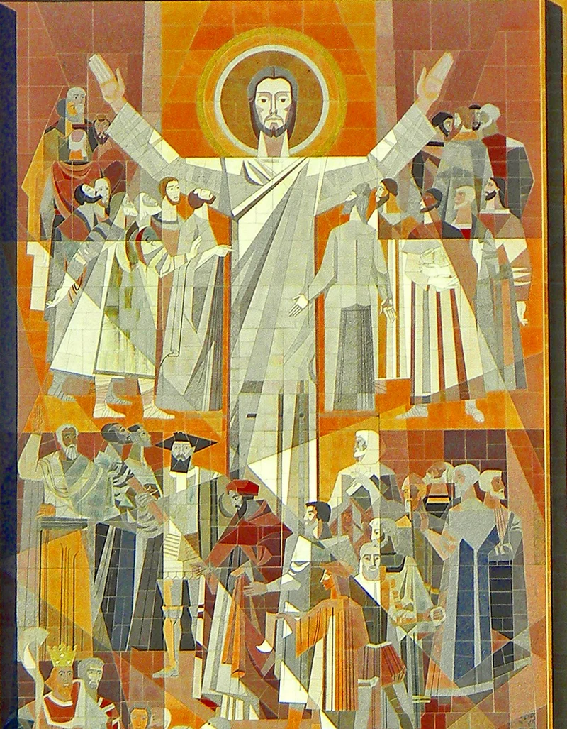 Sheets, Millard, 1907-1989. Word of Life mural, from Art in the Christian Tradition a project of the Vanderbilt Divinity Library, Nashville, TN.