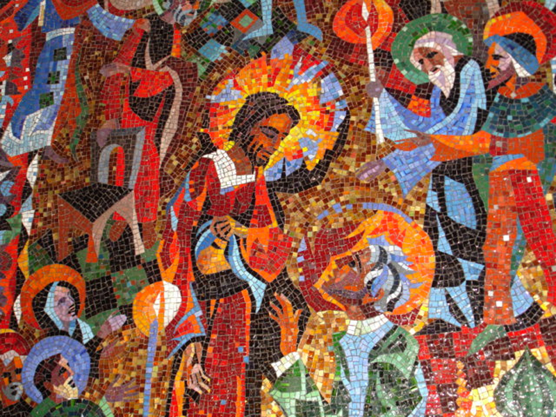 LeCompte, Rowan and Irene LeCompte. Christ shows himself to Thomas, from Art in the Christian Tradition , a project of the Vanderbilt Divinity Library, Nashville, TN